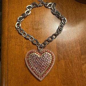 Heart Pendant Chain Necklace